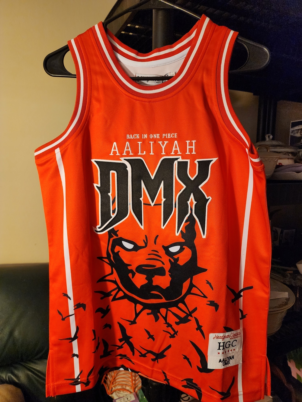 Dmx And Aaliyah Headgear Classics Jersey. Brand New With Tags. Men’s Extra Small